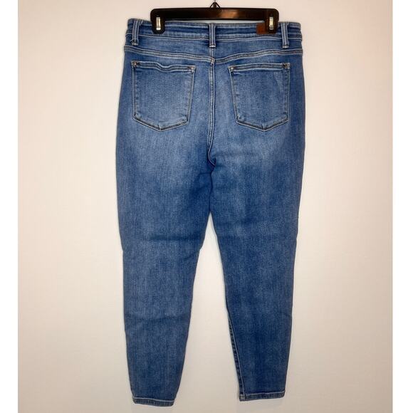 Judy Blue Skinny Fit Stretch Comfort Jeans Sz 11/30 Ankle Length - Picture 2 of 8